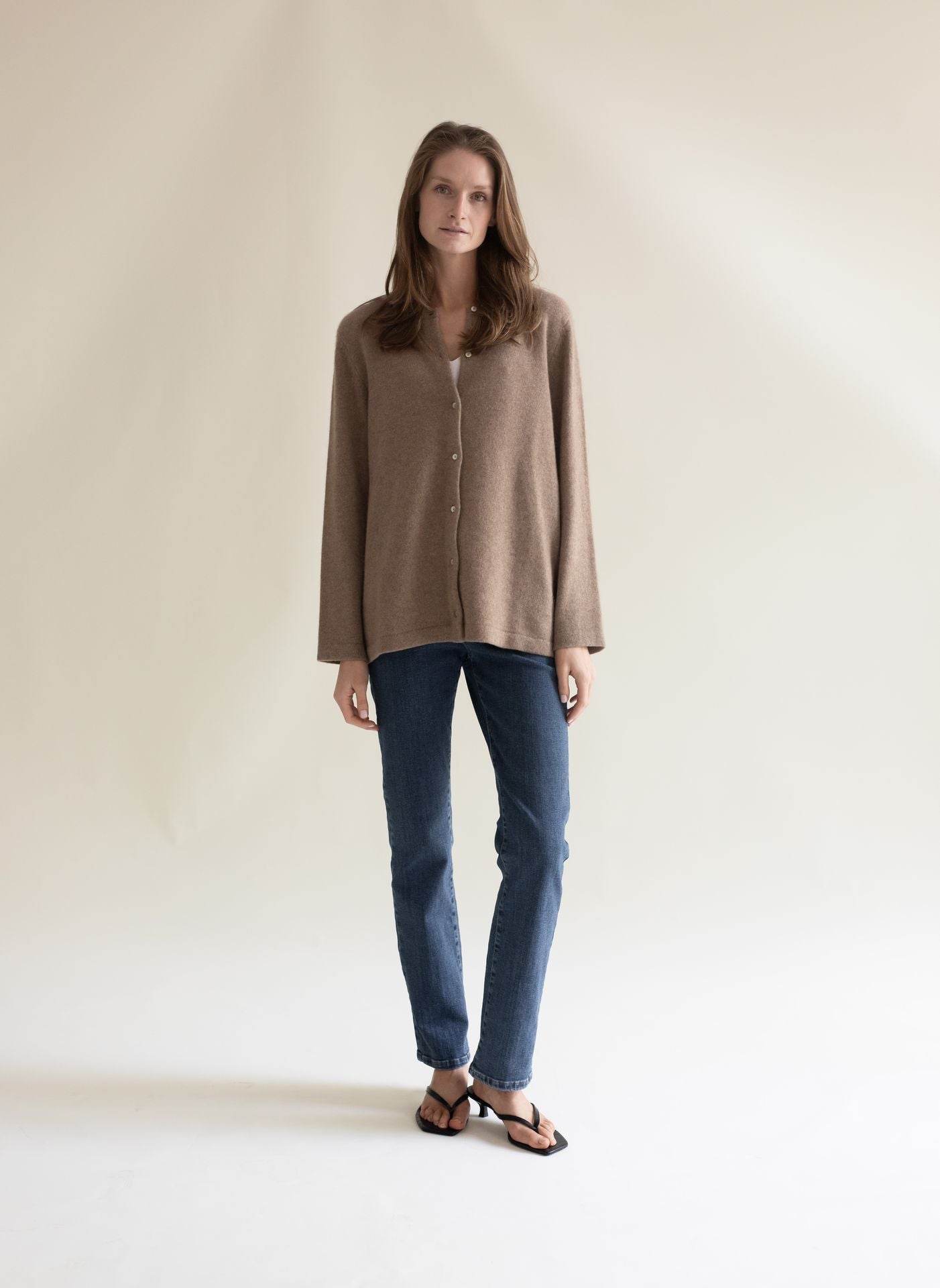 CASHMERE OVERSHIRT CARAMEL