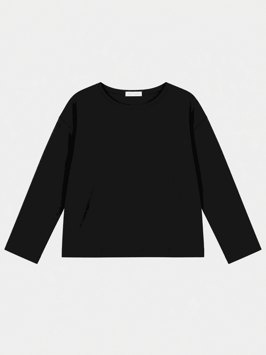 LONG SLEEVE T-SHIRT BLACK