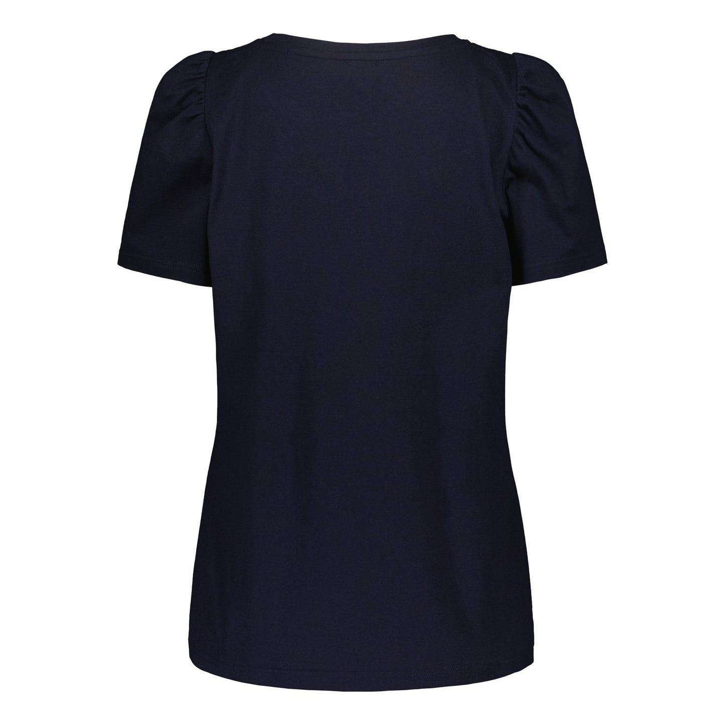T-SHIRT PUFF SHOULDER NAVY