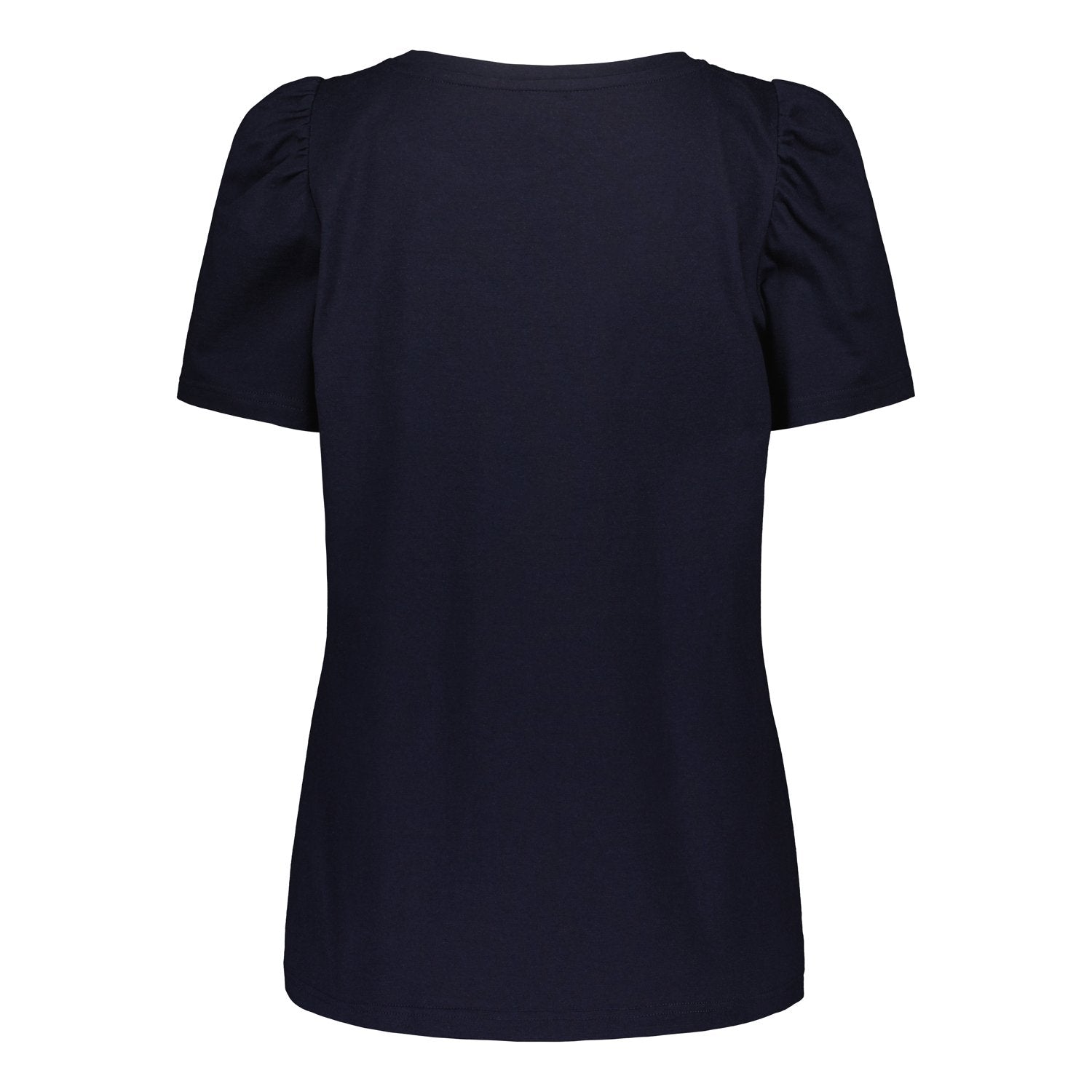 T-SHIRT PUFF SHOULDER NAVY