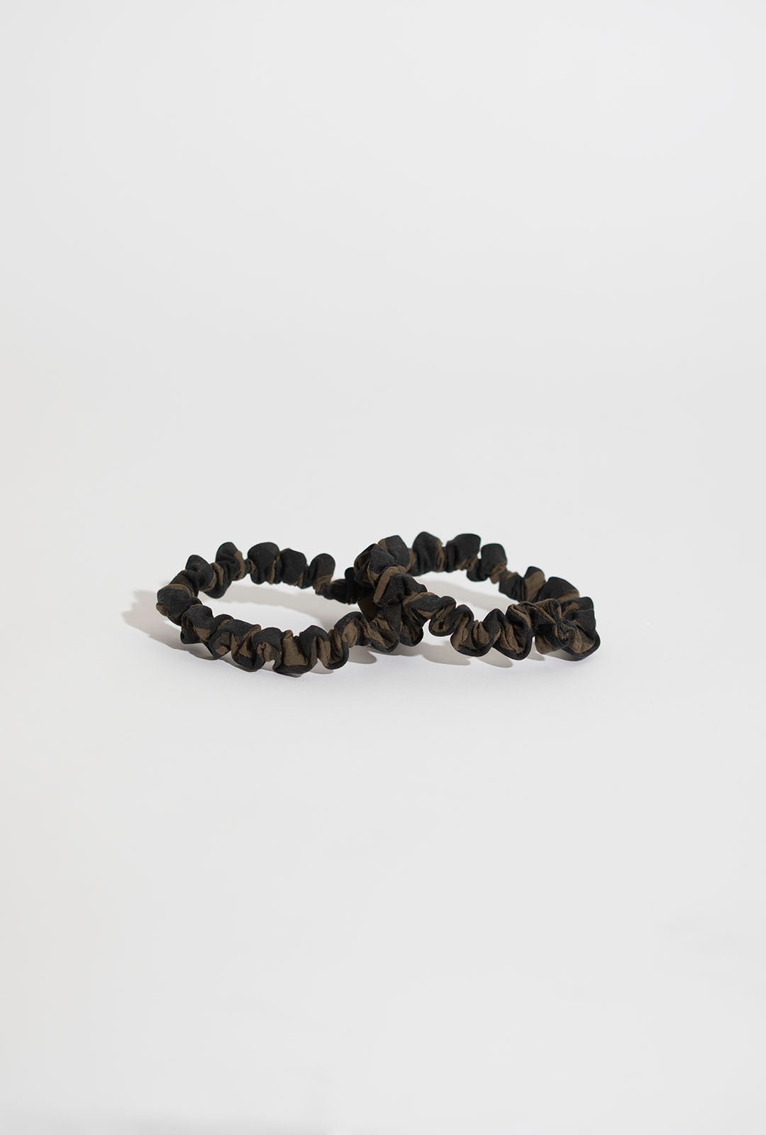SKINNY SCRUNCHIES HELSINKI ATELIER BLACK/BROWN CHECK