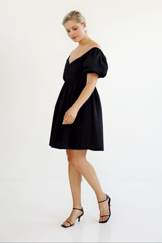 ALBA DRESS BLACK
