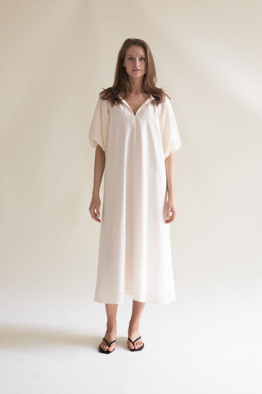 BALLOON SLEEVE DRESS