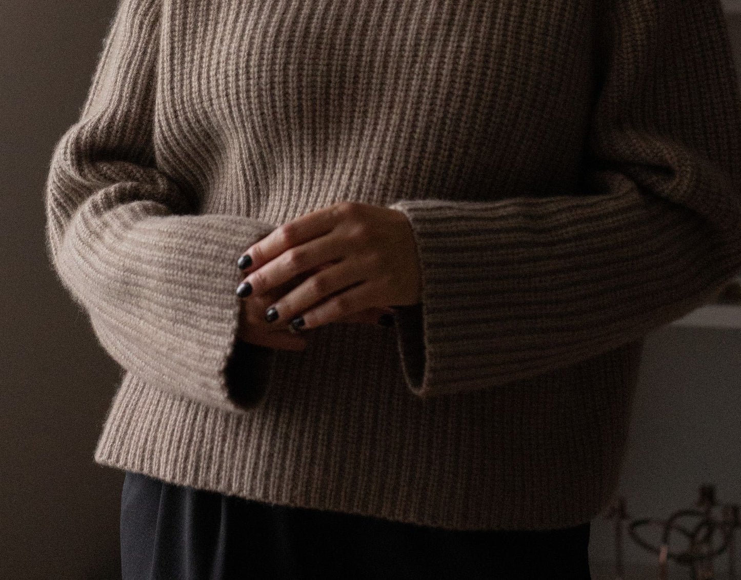 CASHMERE TURTLENECK CARAMEL