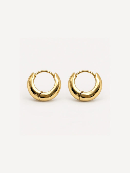 CHUNKY HOOPS GOLD