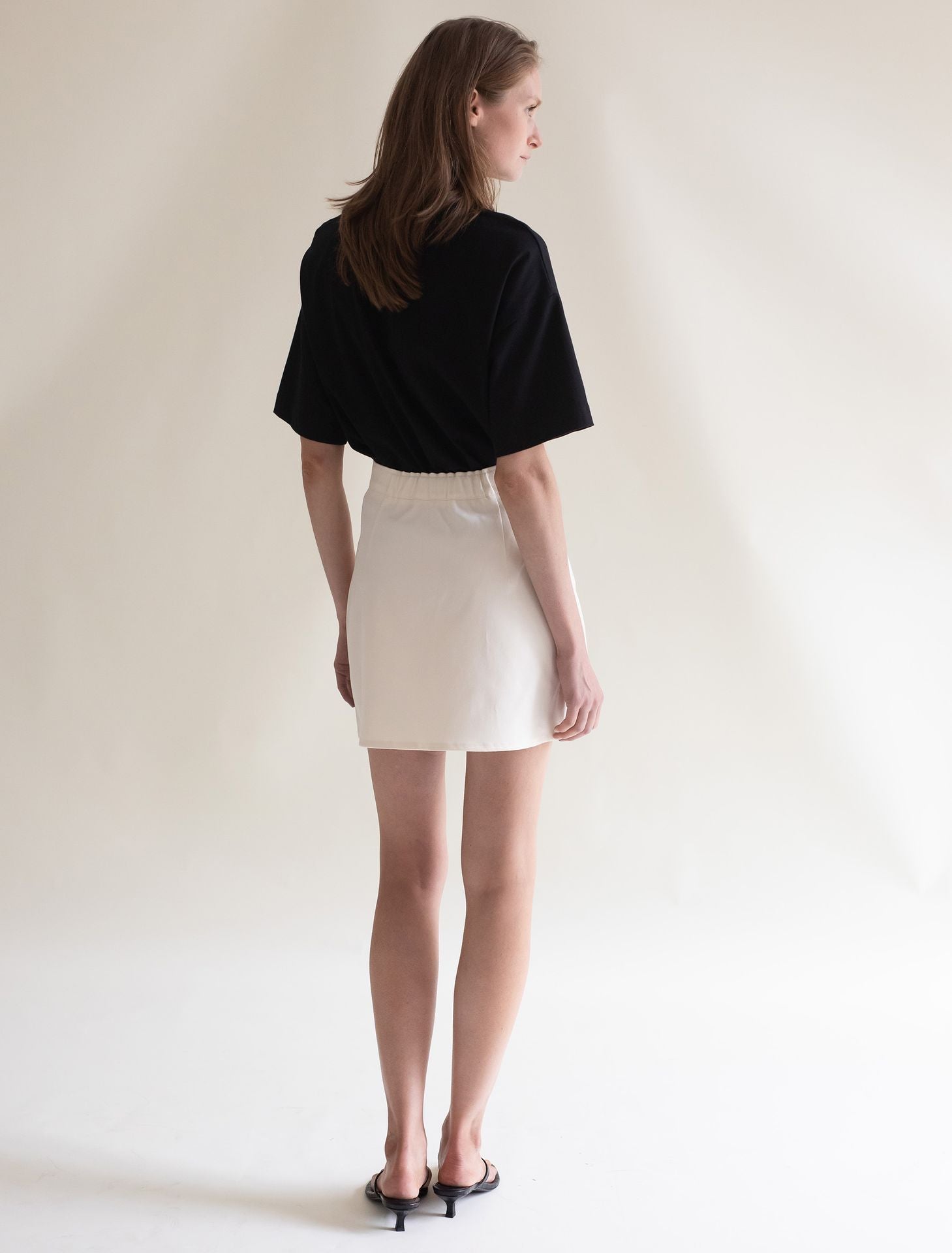 COTTON SKIRT OFF WHITE