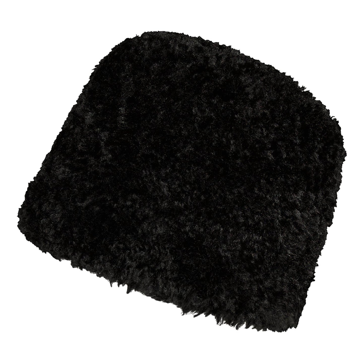 FAUX FUR HAT BLACK