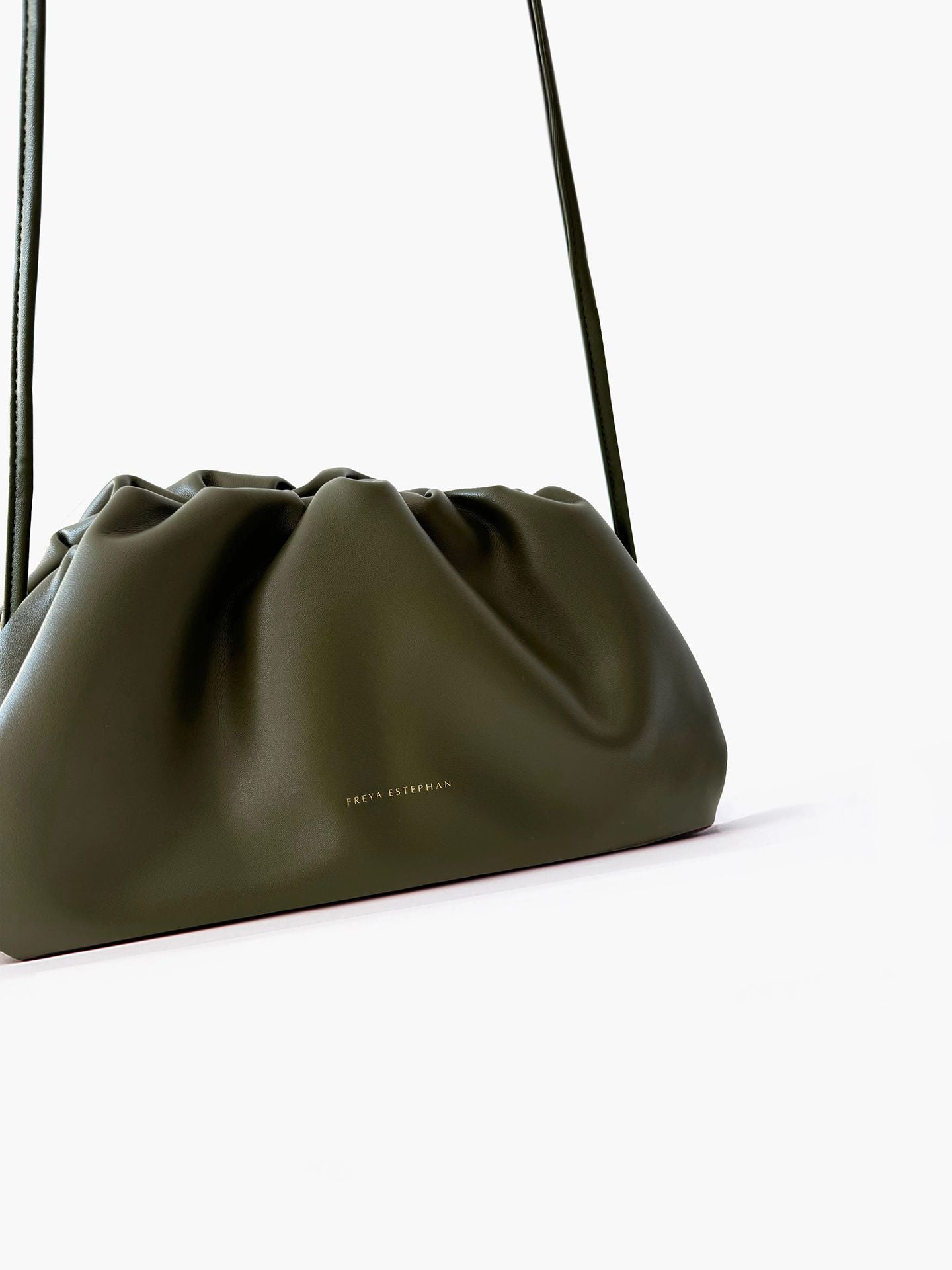 FREYA ESTEPHAN POUCH DARK GREEN