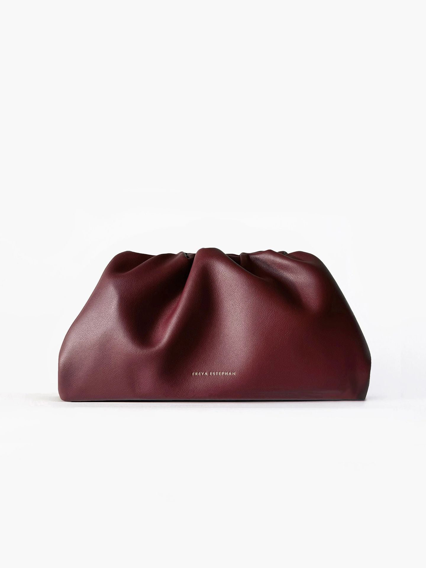 FREYA ESTEPHAN POUCH DEEP BURGUNDY