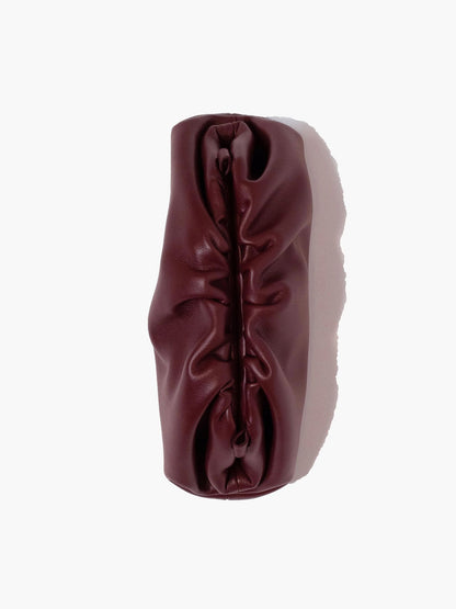 FREYA ESTEPHAN POUCH DEEP BURGUNDY