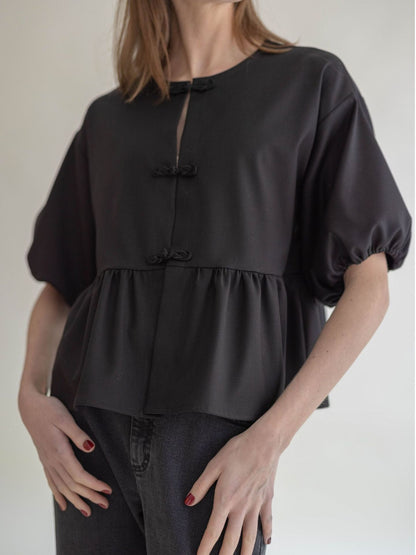 HANNA SHIRT BLACK