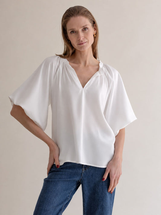 INA BLOUSE POPLIN