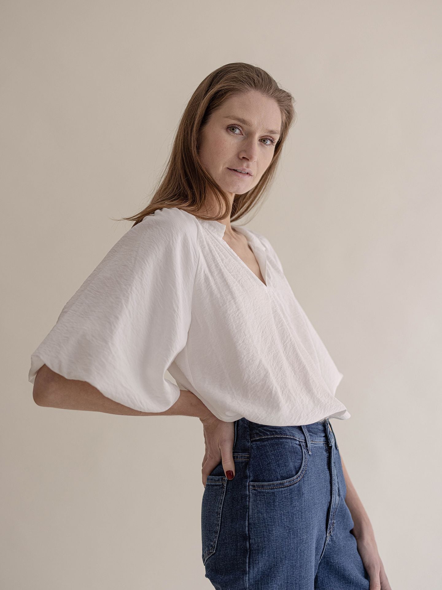INA BLOUSE WHITE