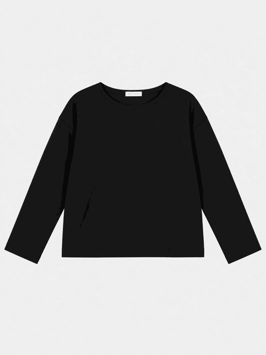 LONG SLEEVE T-SHIRT BLACK