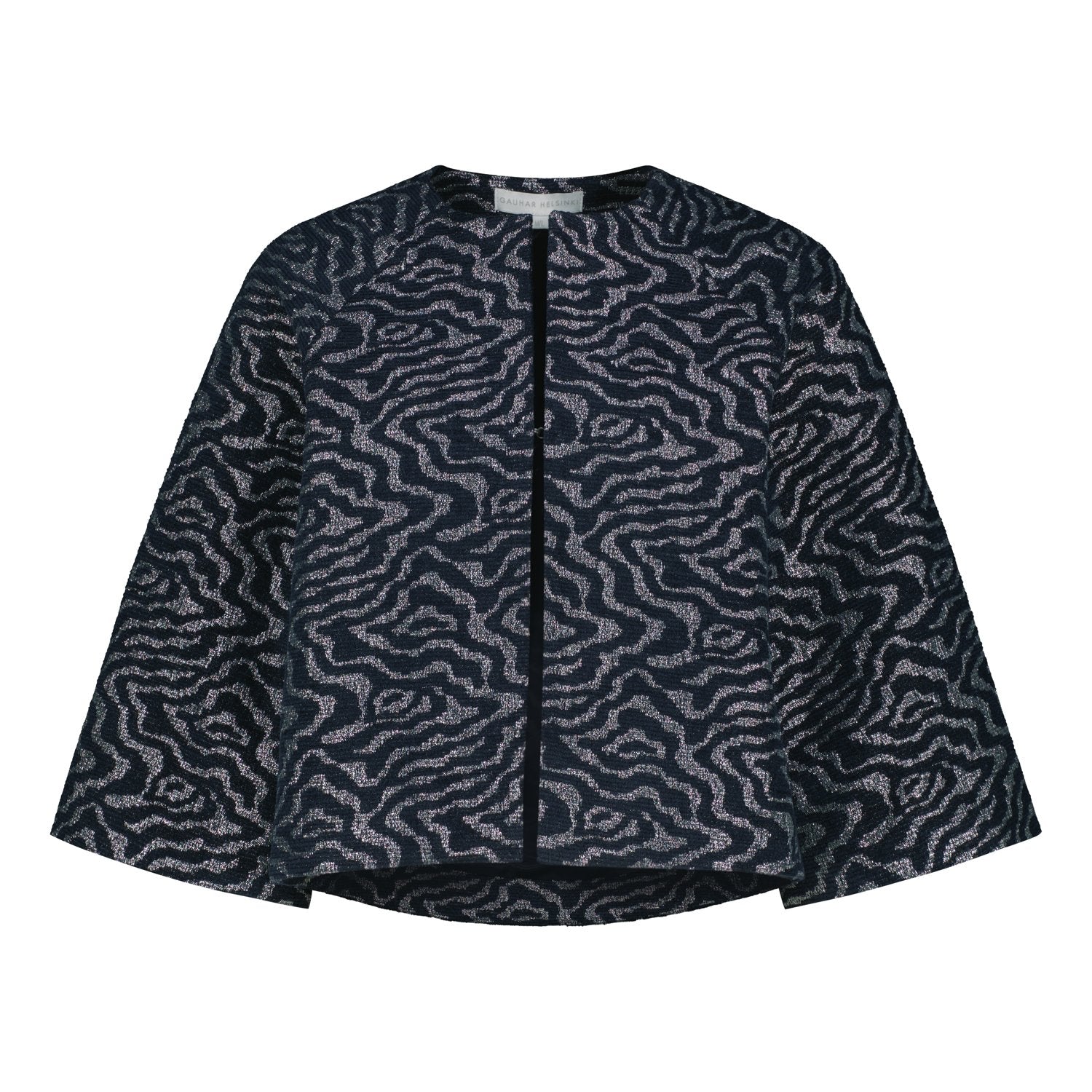 MARIA JACKET NAVY SILVER