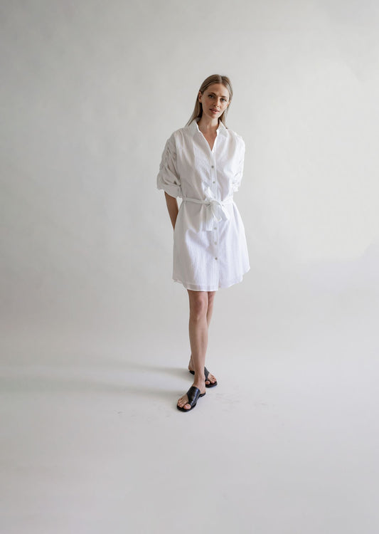 MEGHAN DRESS WHITE