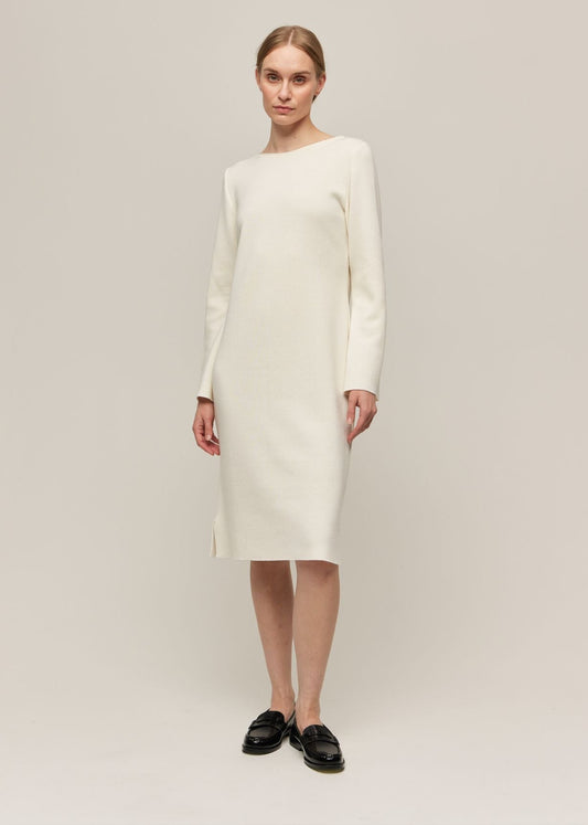 MERINO DRESS CREME