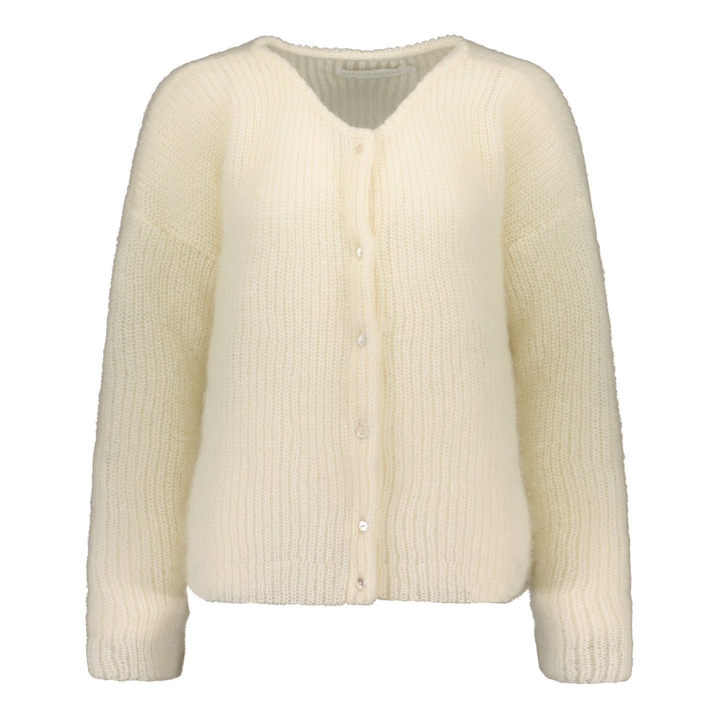 MOHAIR CARDIGAN WHITE