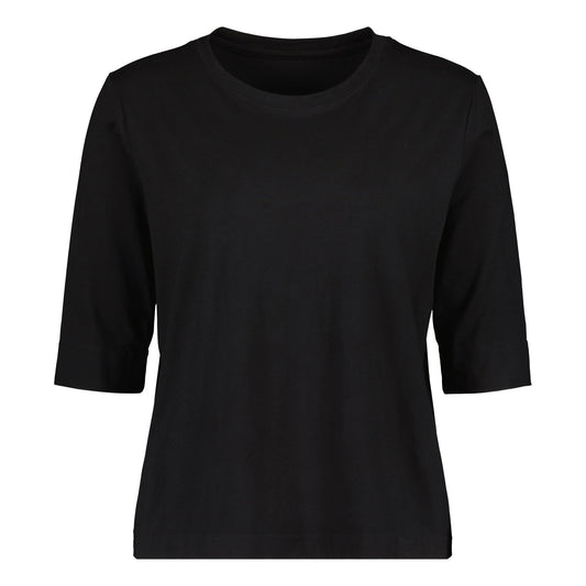 O-NECK T-SHIRT BLACK