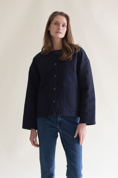 PADDED JACKET NAVY