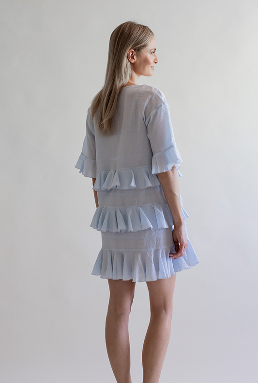 PAOLA KLÄNNING LJUSBLÅ