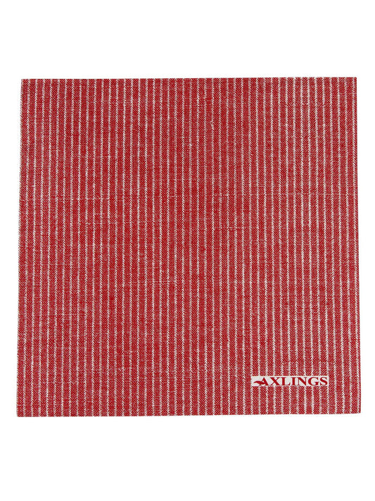 PAPER NAPKIN KRITSTRECK RED 40x40