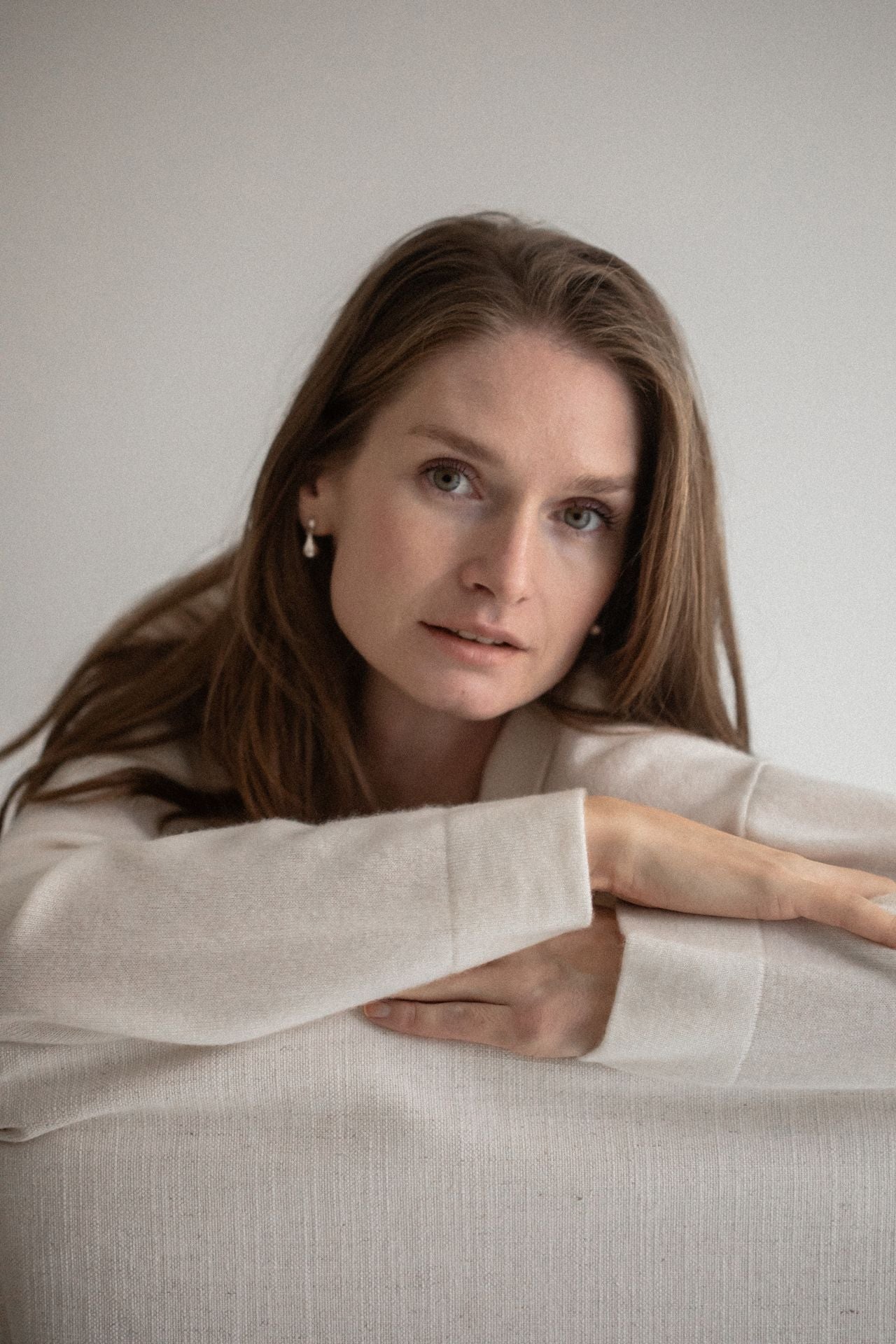 RAIN DROP EARRINGS SILVER