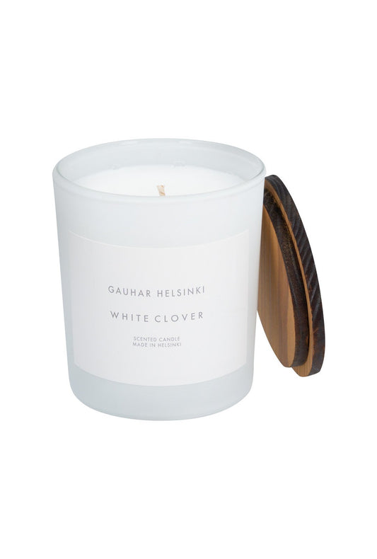 SCENTED CANDLE WHITE CLOVER