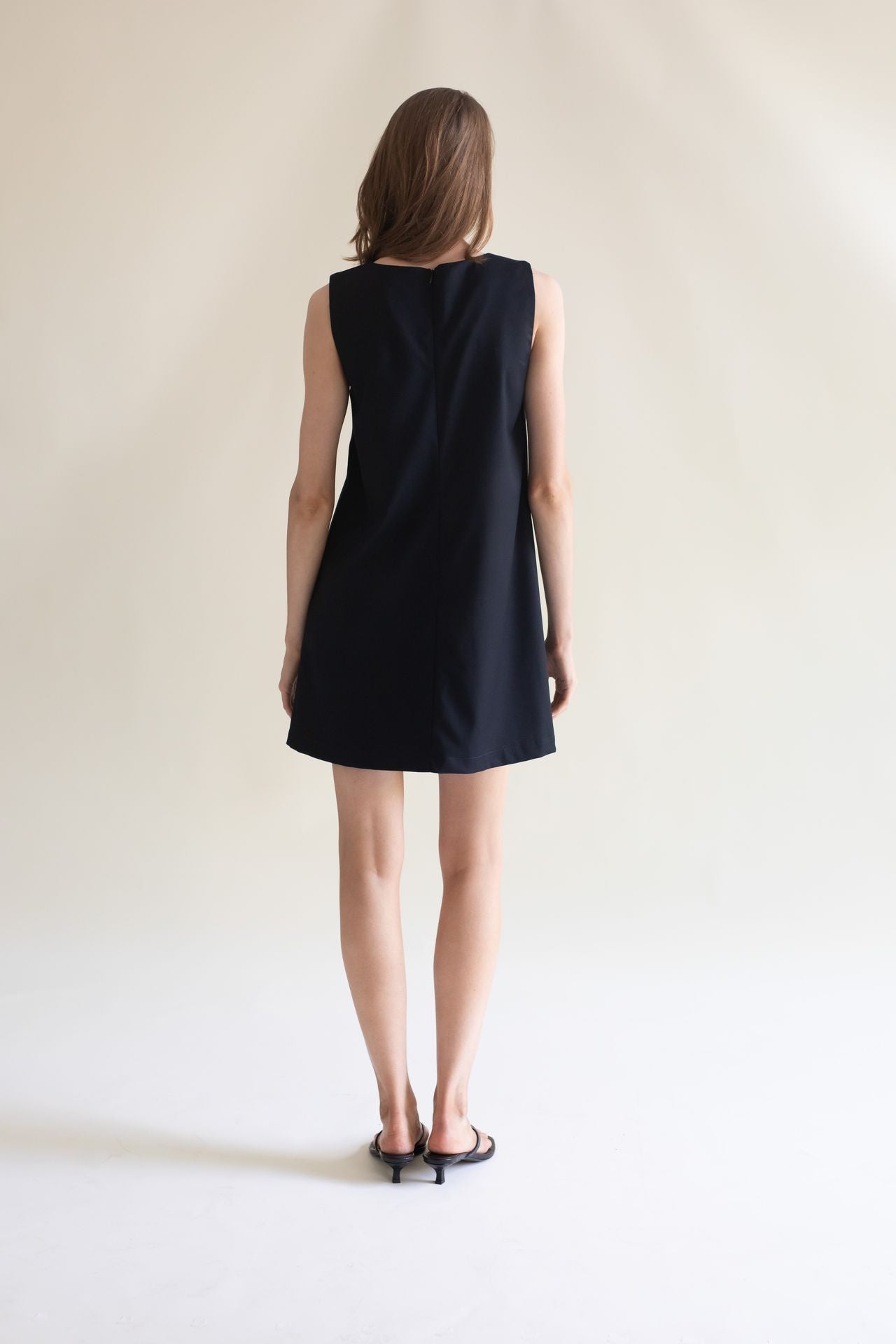 SHIFT DRESS NAVY