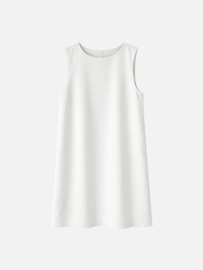 SHIFT DRESS WHITE