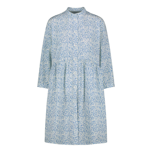SHIRT DRESS PRINT SKY