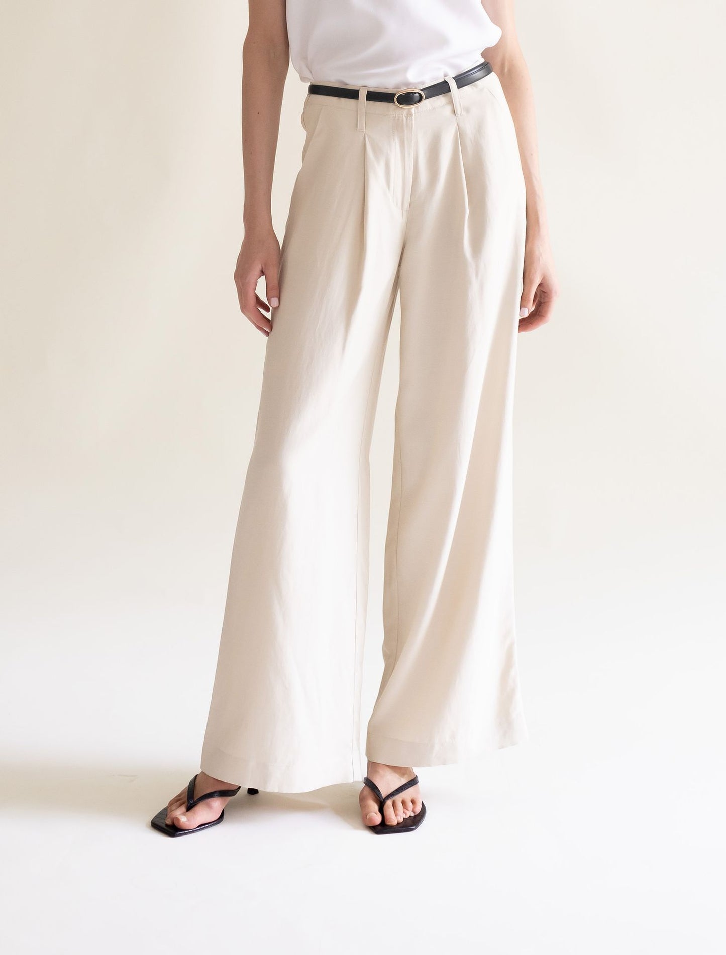 TASHA TROUSERS SAND