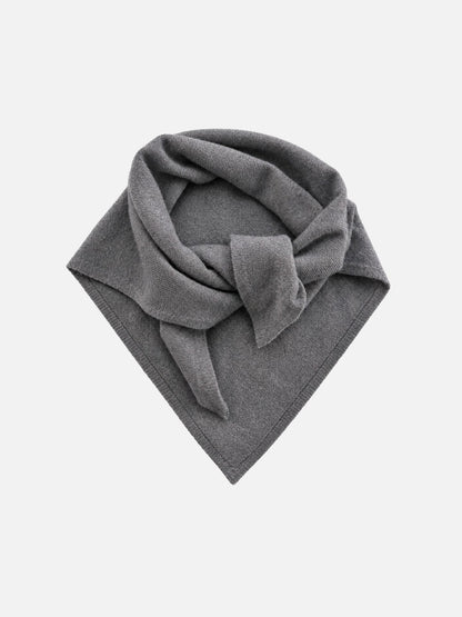 TRIANGLE SCARF CASHMERE RIVERSTONE