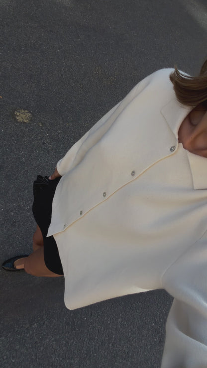 CASHMERE JACKET CREME
