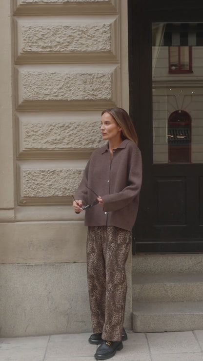CASHMERE JACKET ESPRESSO